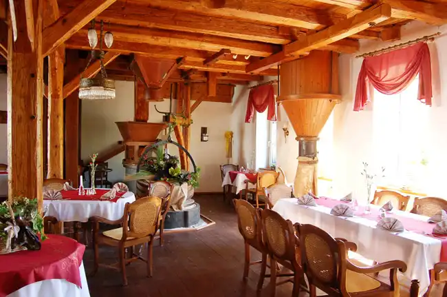 Restaurant im Hotel Bibermühle in Bad Bibra